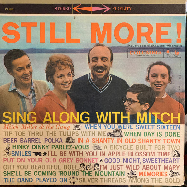 Mitch Miller And The Gang : Still More Sing Along With Mitch (LP, Album, Gat)