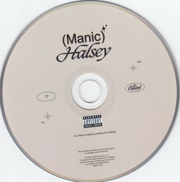 Halsey : Manic (CD, Album, Dig)