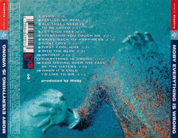 Moby : Everything Is Wrong (CD, Album, SRC)