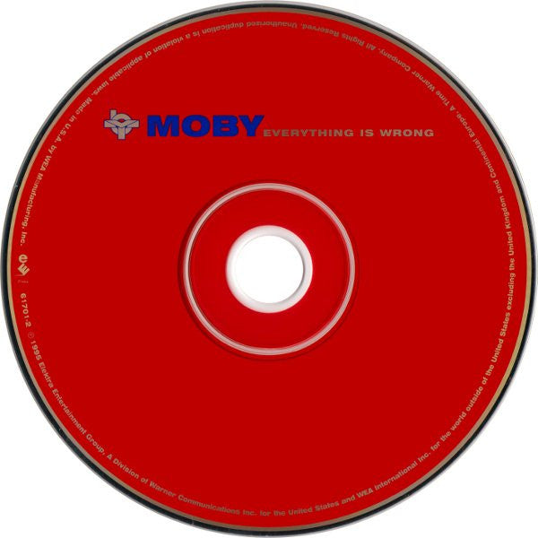 Moby : Everything Is Wrong (CD, Album, SRC)