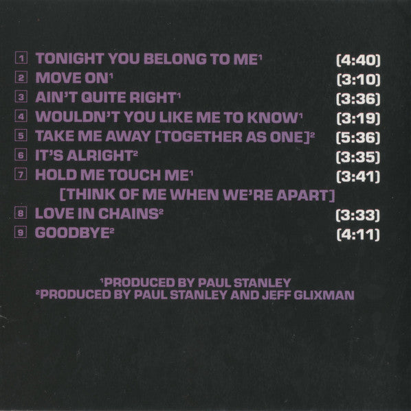 Kiss, Paul Stanley : Paul Stanley (CD, Album, RE, PMD)