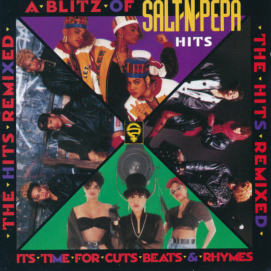 Salt 'N' Pepa : A Blitz Of Salt-N-Pepa Hits: The Hits Remixed (CD, Comp, Club)
