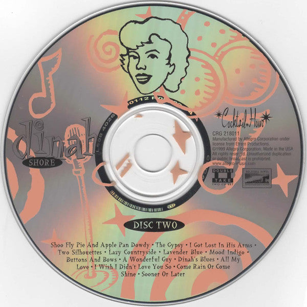 Dinah Shore : Dinah Shore - Cocktail Hour (2xCD, Comp)