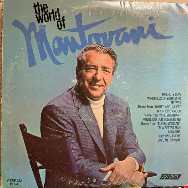 Mantovani : The World Of Mantovani (LP, Album, Ter)