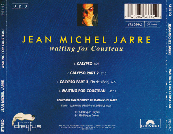 Jean-Michel Jarre : Waiting For Cousteau (CD, Album)