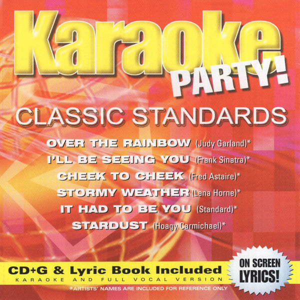 Unknown Artist : Karaoke Party! Classic Standards (CD+G, Album)