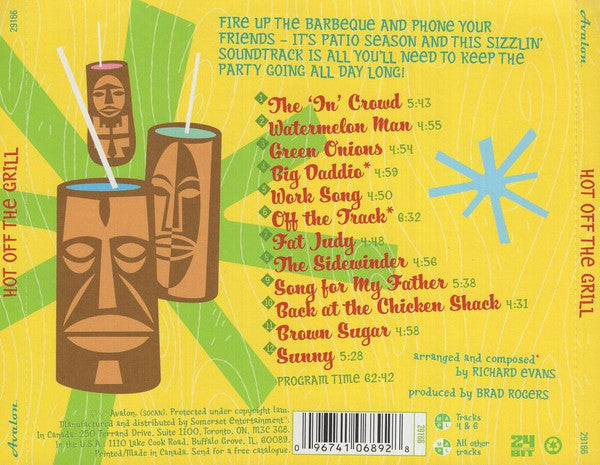 Richard Evans (4) : Hot Off The Grill (CD)