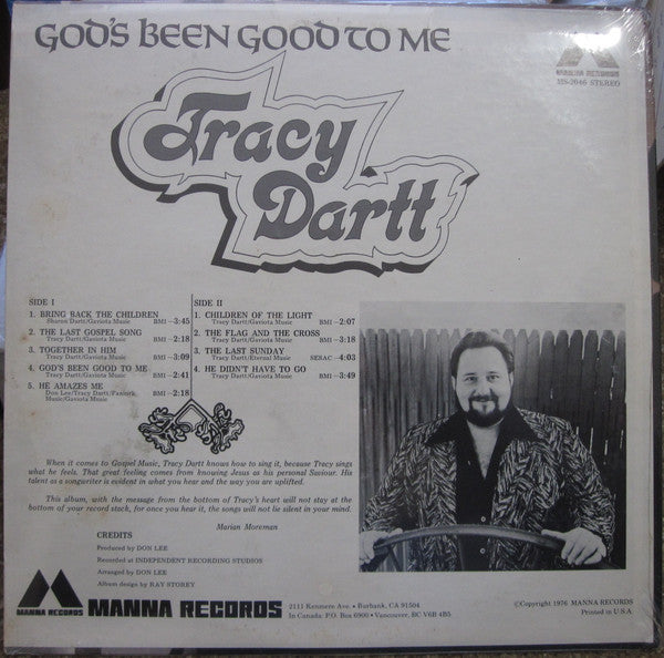 Tracy Dartt : God's Been Good To Me (LP, Album)