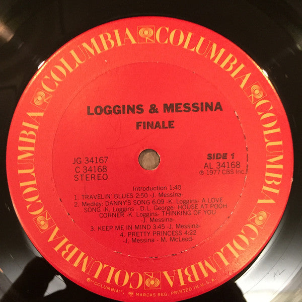 Loggins And Messina : Finale (2xLP, Album, Ter)