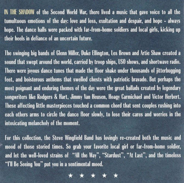 The Steve Wingfield Band : I'll Be Seeing You | The Best Of Big Band Ballads (CD, Album)