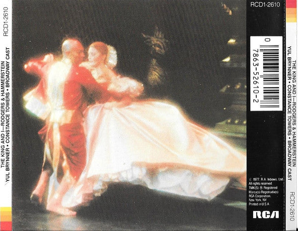 Lee Guber & Shelly Gross Present Yul Brynner And Constance Towers (2) : The King And I (CD, Album, RE, Den)