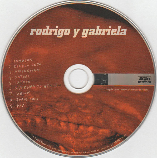 Rodrigo Y Gabriela : Rodrigo Y Gabriela (CD, Album, Dig + DVD-V, NTSC)