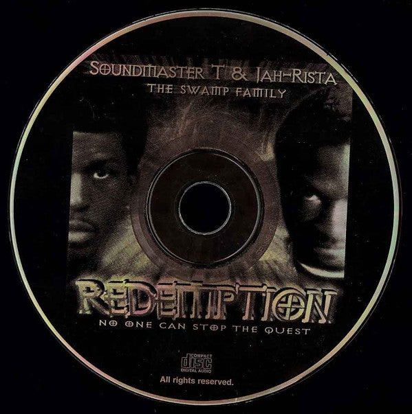 Soundmaster T & Jah-Rista : Redemption - No One Can Stop The Quest (CD, Album)