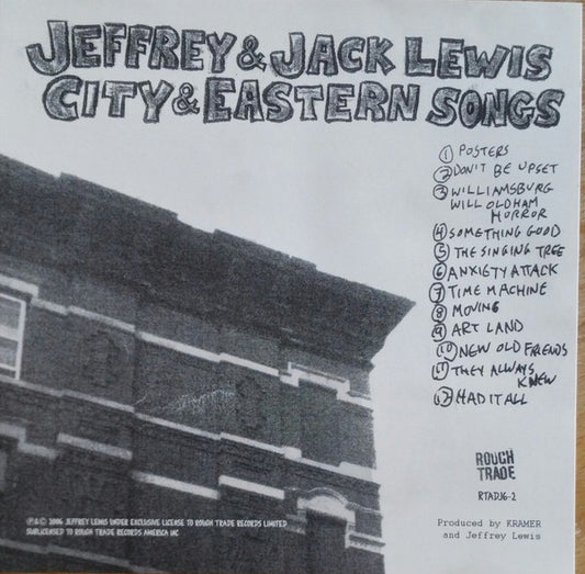 Jeffrey Lewis & Jack Lewis (2) : City & Eastern Songs (CD, Album, Promo)