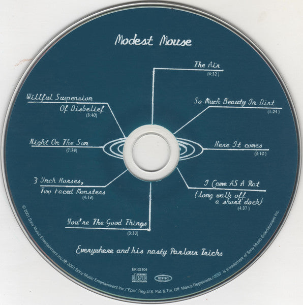 Modest Mouse : Everywhere And His Nasty Parlour Tricks (CD, EP, RE)