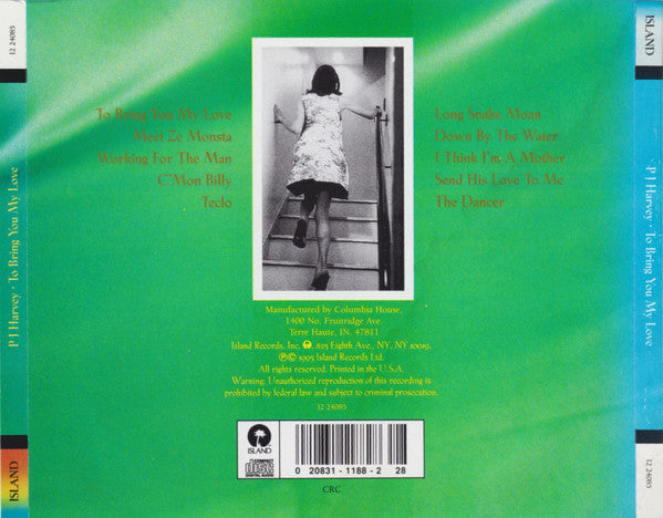 PJ Harvey : To Bring You My Love (CD, Album, Club)