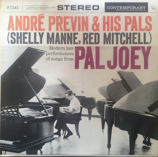 André Previn & His Pals - Modern Jazz Performances Of Songs From Pal Joey (LP) (VG) - Endless Media