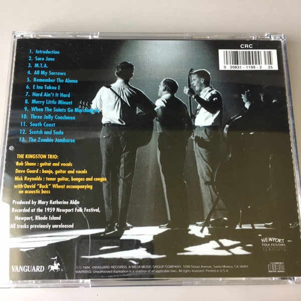 Kingston Trio : Live At Newport (CD, Album)
