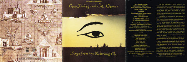 Anne Dudley And Jaz Coleman : Songs From The Victorious City (CD, Album)