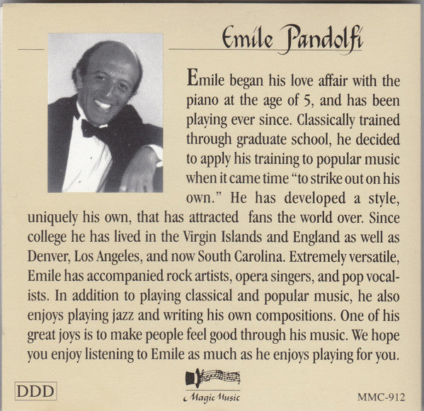 Emile Pandolfi : An Affair To Remember (CD, Album)