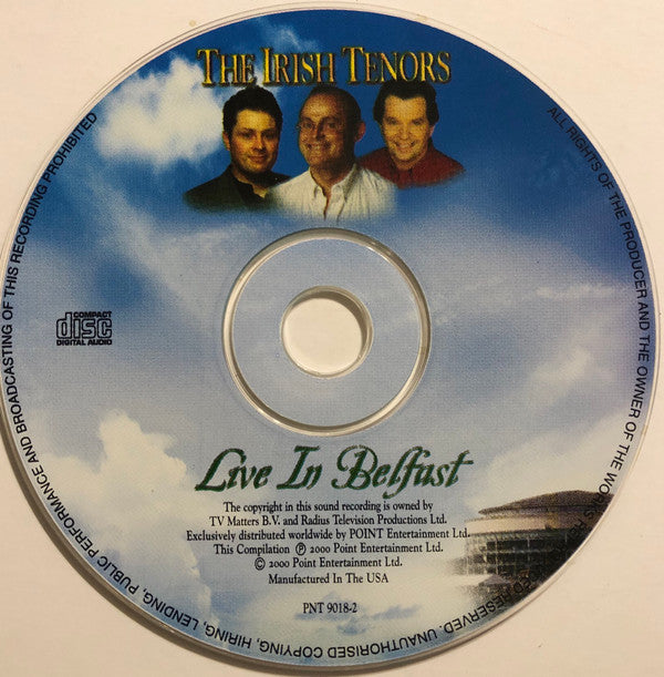 The Irish Tenors : Live In Belfast (CD, Album)