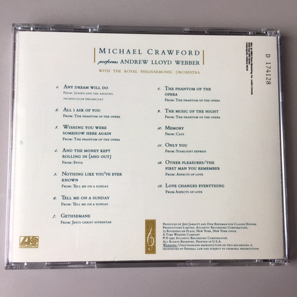 Michael Crawford : Michael Crawford Performs Andrew Lloyd Webber (CD, Album, Club)