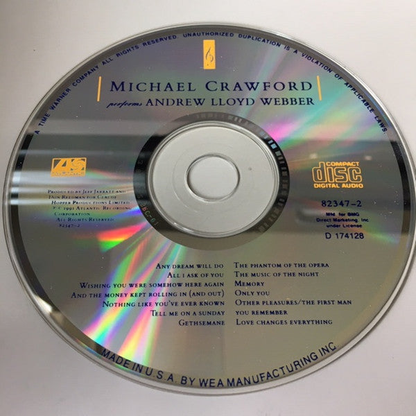 Michael Crawford : Michael Crawford Performs Andrew Lloyd Webber (CD, Album, Club)