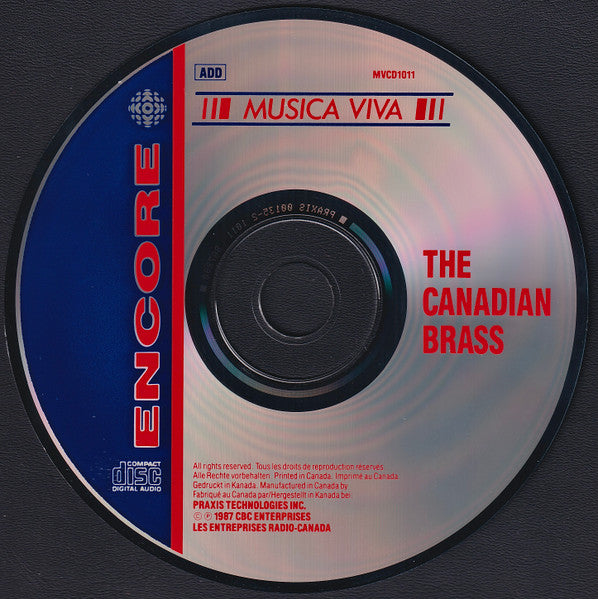 The Canadian Brass : Encore (CD)