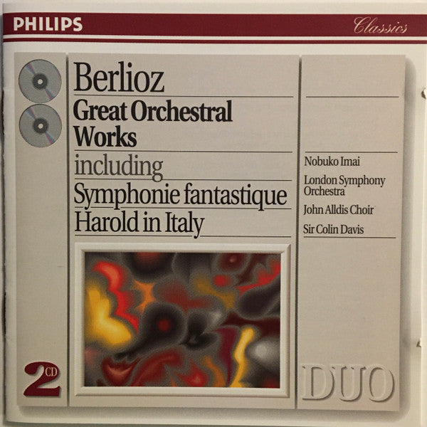 Hector Berlioz - Nobuko Imai, London Symphony Orchestra, John Alldis Choir, Sir Colin Davis : Great Orchestral Works (2xCD, Comp, RM)