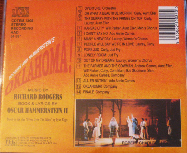 "Oklahoma!" Original 1980 London Cast : Oklahoma! (CD, Album)