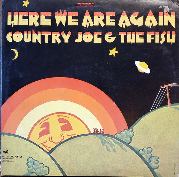 Country Joe And The Fish : Here We Are Again (LP, Album, Pit)
