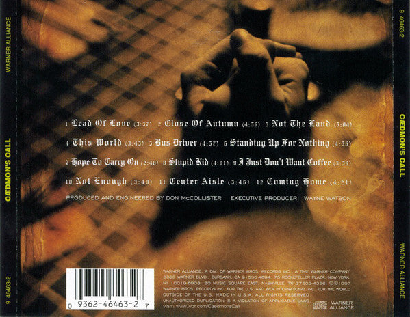 Caedmon's Call : Cædmon's Call (CD, Album)
