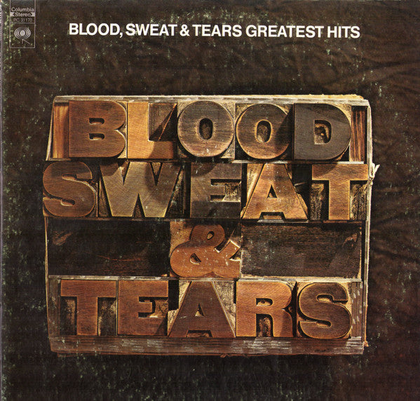 Blood, Sweat And Tears : Blood, Sweat & Tears Greatest Hits (LP, Comp, Ter)