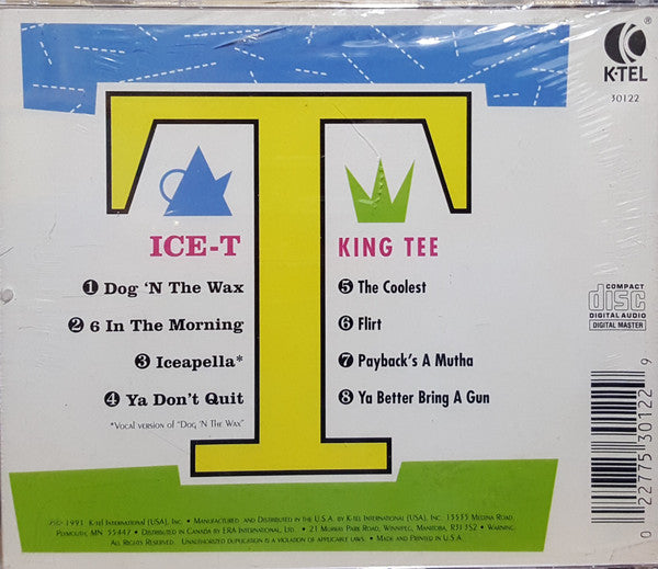 Ice-T - King Tee : Having A "T" Party (CD, Comp)