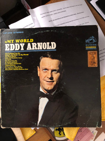 Eddy Arnold : My World (LP, Album, RE, Hol)