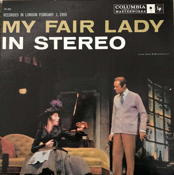 "My Fair Lady" Original London Cast, Rex Harrison, Julie Andrews With Stanley Holloway, Frederick Loewe, Alan Jay Lerner - My Fair Lady (LP) (VG+) - Endless Media