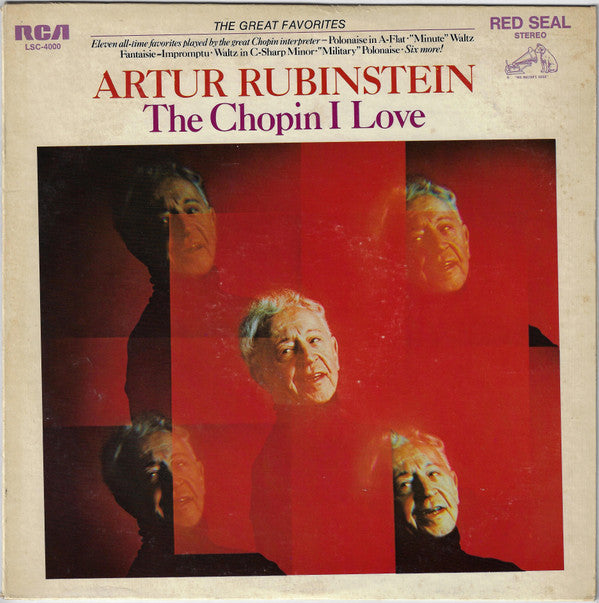 Arthur Rubinstein : The Chopin I Love (LP)