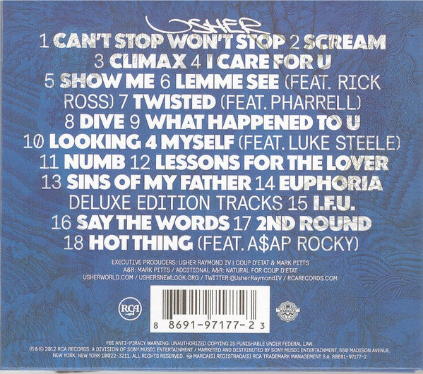 Usher : Looking 4 Myself (CD, Album, Dlx, Dig)