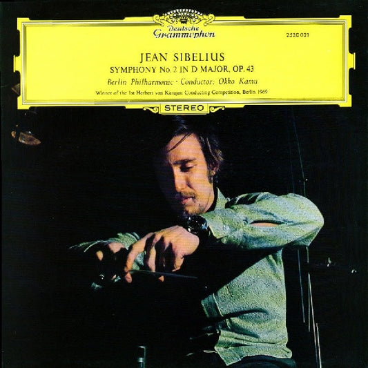 Jean Sibelius, Berliner Philharmoniker, Okko Kamu : Symphony No. 2 In D Major, Op. 43 (LP)