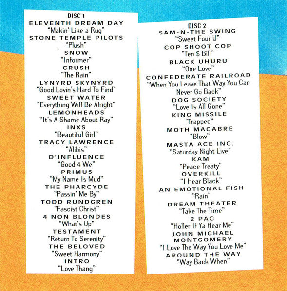 Various : Reach The Beach And Rule The Pool: Spring Breakers '93 The Atlantic Group (2xCD, Comp, Promo)