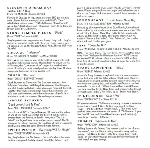 Various : Reach The Beach And Rule The Pool: Spring Breakers '93 The Atlantic Group (2xCD, Comp, Promo)