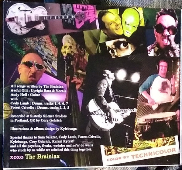 The Brainiax : Rock 'N' Roll Lobotomy (CDr, MiniAlbum, Dig)