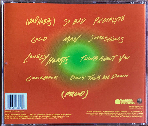 JoJo (3) : Good To Know (CD, Album)