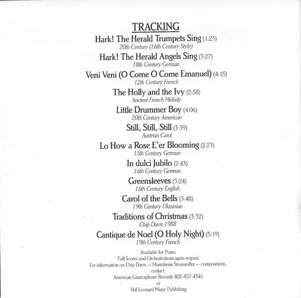Mannheim Steamroller : A Fresh Aire Christmas (HDCD, Album, RE)