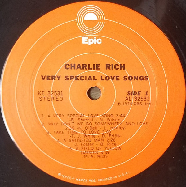 Charlie Rich - Very Special Love Songs (LP) (VG+) - Endless Media