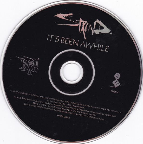 Staind : It's Been Awhile (CD, Single, Promo)