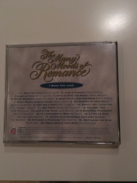 Various : The Many Moods Of Romance: I Wish You Love (CD, Comp)