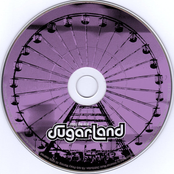 Sugarland (2) : Enjoy The Ride (CD, Album)