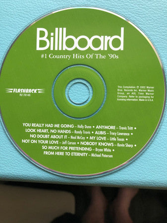 Various : Billboard #1 Country Hits Of The '90s (CD, Comp)