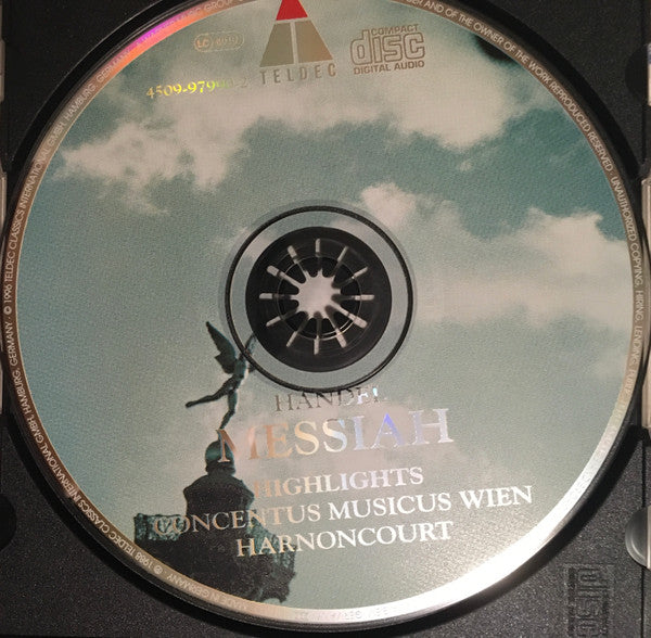 Georg Friedrich Händel, Concentus Musicus Wien, Nikolaus Harnoncourt : Messiah Highlights (CD, Album)